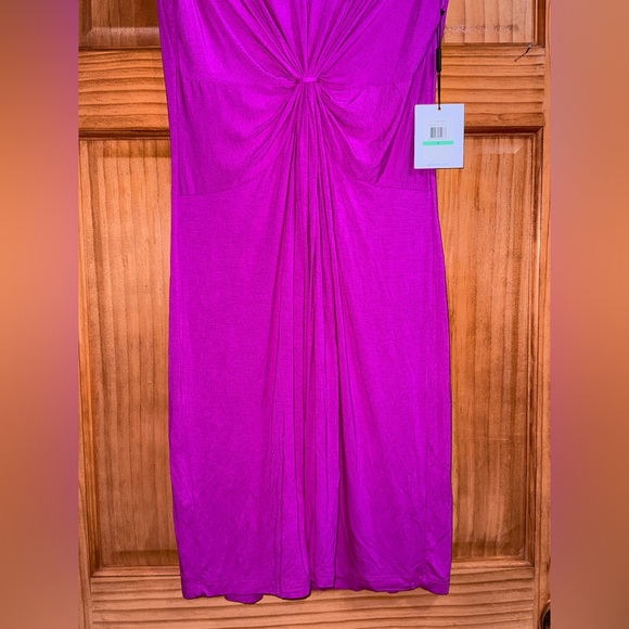 NWT Calvin Klein Women’s Zinnia Twist-Front Sleeveless Knit Sheath Mini Dress-8 - Picture 7 of 13